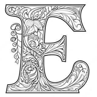 Pagina Para Colorir Da Letra F Elegante 23584-21606