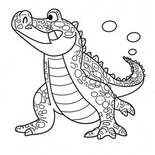 Crocodilo Páginas Para Colorir