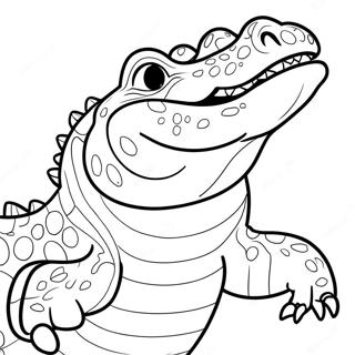 Pagina Para Colorir De Crocodilo 23613-21628