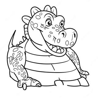 Pagina Para Colorir De Crocodilo 23613-21798