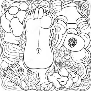 Pagina Para Colorir De Partes Do Corpo 23623-21805