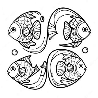 Pagina Para Colorir De Um Peixe Dois Peixes 23773-21927