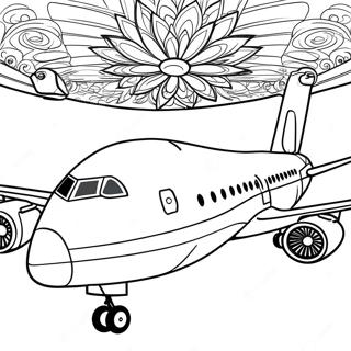 Pagina Para Colorir Do Aviao 747 23893-22023