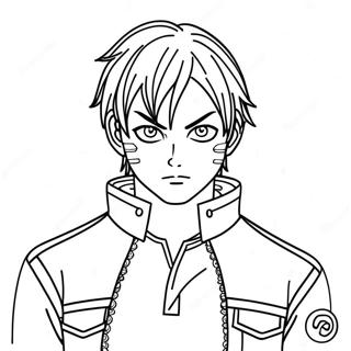 Pagina Para Colorir Do Todoroki 23923-22047