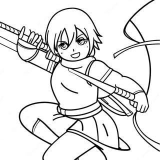 Sakura Haruno Em Posicao De Batalha Pagina Para Colorir 23964-22082