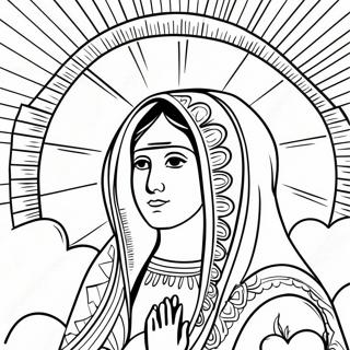 Pagina Para Colorir Linda Nossa Senhora De Guadalupe 24024-22129