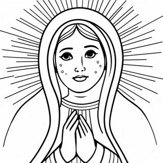 Pagina Para Colorir Linda Nossa Senhora De Guadalupe 24024-22130