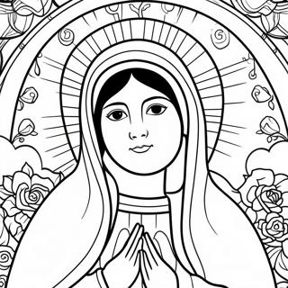 Pagina Para Colorir Linda Nossa Senhora De Guadalupe 24024-22131