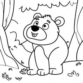 Irmão Urso Páginas Para Colorir