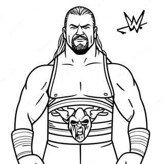 Pagina Para Colorir Da Wwe 24103-22190