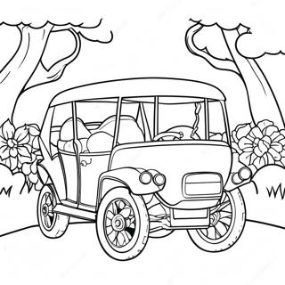 Pagina Para Colorir Do Garten Of Banban 4 Buggy Huggy 24134-22207