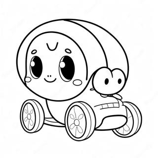 Pagina Para Colorir Do Adoravel Personagem Buggy Huggy 24135-22209