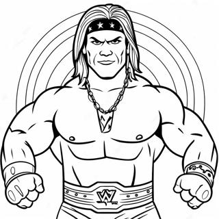 Pagina Para Colorir Conecte Os Pontos Wwe 2421-1980