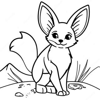 Pagina Para Colorir De Raposa Fennec 24224-22279