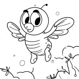 Pagina Para Colorir De Mosca Voando Alto 24245-22299