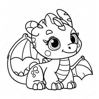 Pagina Para Colorir De Dragao Bebe Adoravel 24255-22306