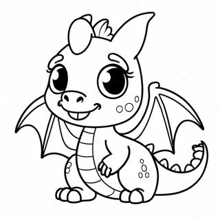 Pagina Para Colorir De Dragao Bebe Adoravel 24255-22307