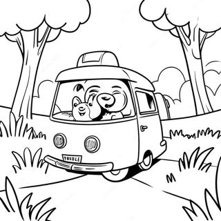 Pagina Para Colorir Do Toodles Aventureiro No Parque 24285-22329