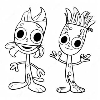 Pagina Para Colorir Do Forky 24314-22351