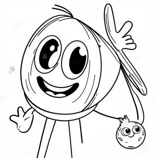 Pagina Para Colorir Do Forky Feliz Com Um Sorriso 24315-22354