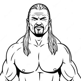 Pagina Para Colorir Tracando Wwe 2431-1986