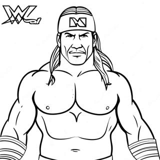 Pagina Para Colorir Tracando Wwe 2431-1988