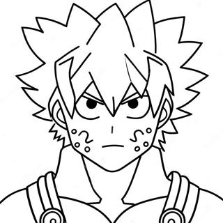 Pagina Para Colorir Do Bakugo 24344-22374