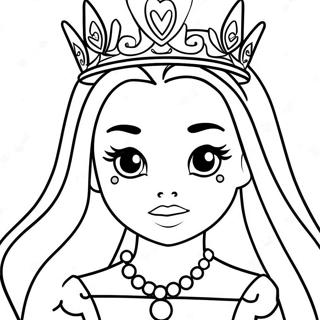 Pagina Para Colorir Da Princesa Elegante Do Roblox Royale High 24365-22396