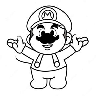 Pagina Para Colorir Da Estrela Do Mario 24374-22399