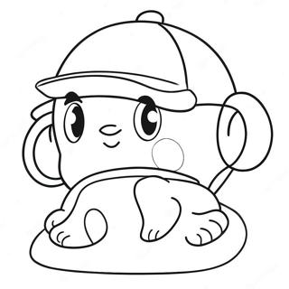 Pagina Para Colorir Cappy Se Transformando Em Um Chapeu 24445-22458