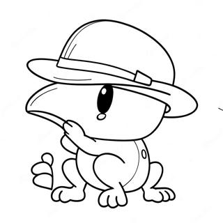 Pagina Para Colorir Cappy Se Transformando Em Um Chapeu 24445-22459