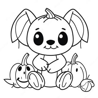 Pagina Para Colorir Stitch De Halloween 2452-1995