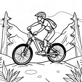 Pagina Para Colorir De Bicicleta De Montanha 24594-22575