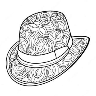 Pagina Para Colorir De Chapeu 24745-22688