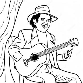 Pagina Para Colorir Do Ivan Cornejo Com Guitarra 24766-22705