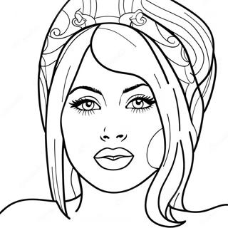 Pagina Para Colorir Da Lady Gaga 24855-22774