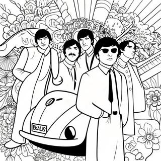 Pagina Para Colorir Das Capas Coloridas Dos Albuns Dos Beatles 24896-22810