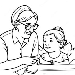 Pagina Para Colorir Do Mamae E Papai Aconchegantes 24916-22827