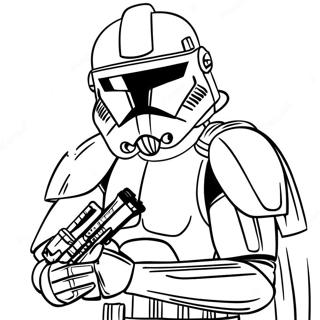 Pagina Para Colorir Do Clone Trooper 2492-2026