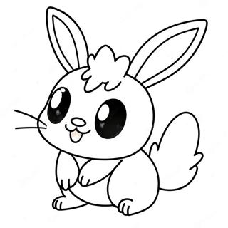 Pagina Para Colorir Do Scorbunny 24965-22864