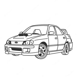 Pagina Para Colorir Do Subaru 25015-22904