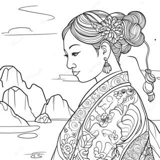 Pagina Para Colorir Da Asia 25085-22960