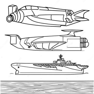 Pagina Para Colorir Do Porta Avioes Militar 25096-22972