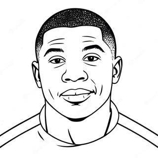 Pagina Para Colorir Do Mbappe 2512-2044