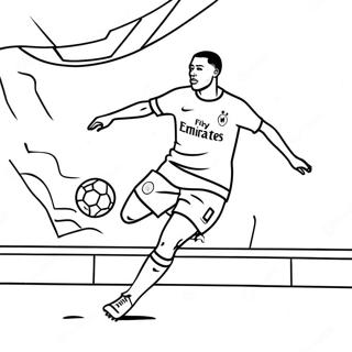 Pagina Para Colorir Do Mbappe Marcando Um Gol 2513-2048