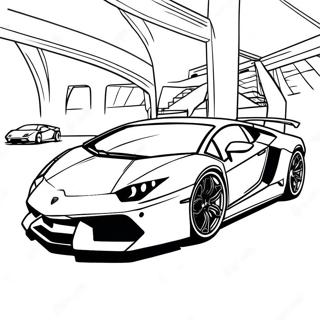 Pagina Para Colorir De Corrida Rapida De Lamborghini 25146-23012