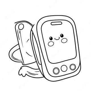 Pagina Para Colorir De Cartoon Fofo Para Iphone 25186-23042