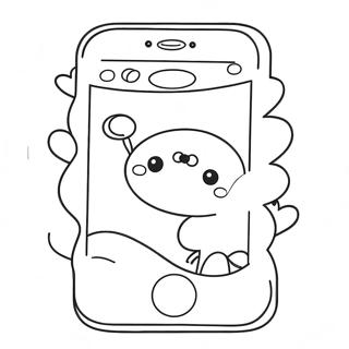 Pagina Para Colorir De Cartoon Fofo Para Iphone 25186-23043