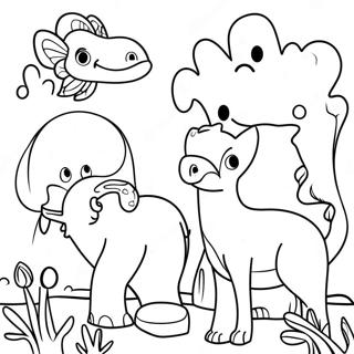 Pagina Para Colorir Animais Adultos 251-203