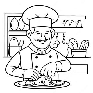 Pagina Para Colorir Chef 25285-23118